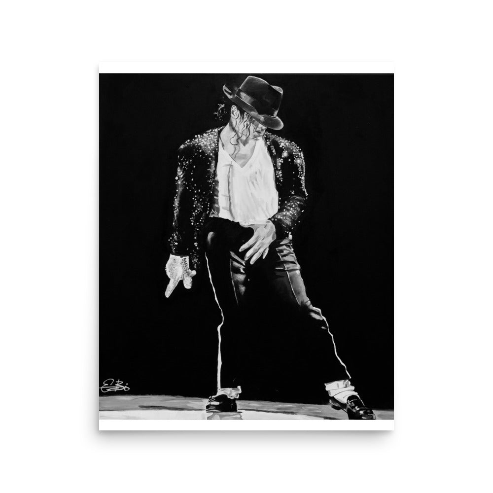 King of Pop - Fine art print